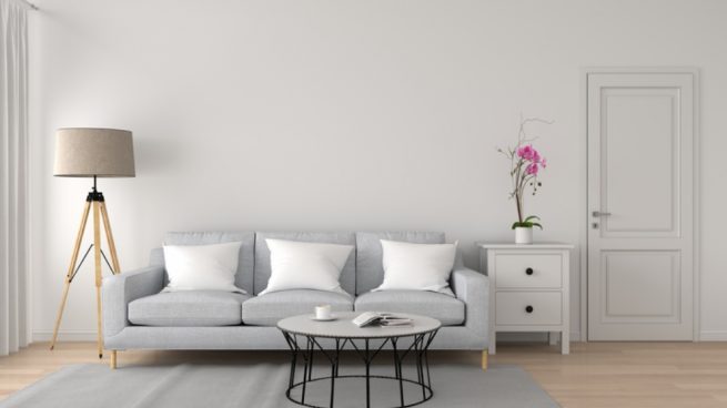 salón minimalista